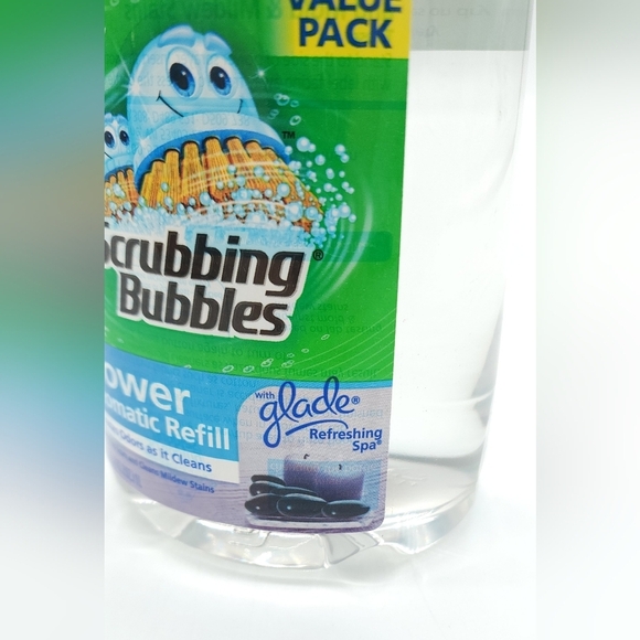 Scrubbing Bubbles Automatic Shower Cleaner Refill Glade Refreshing Spa 34oz NEW - Picture 4 of 4